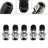 5Pcs CAT40 45° 0.740" Coolant Pull Stud Retention Knob For Mazak Fadal Silver