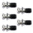 5Pcs CAT40 45° 0.740" Coolant Pull Stud Retention Knob For Mazak Fadal Silver