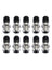 10Pcs CAT40 45° 0.740" Coolant Pull Stud Retention Knob For Mazak Fadal Silver