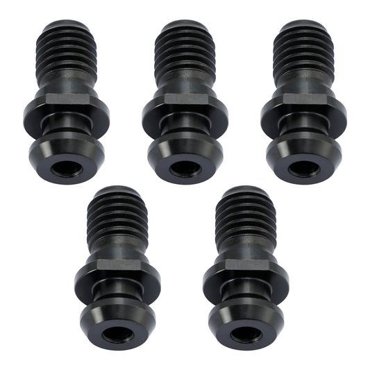 5 Pcs CAT40 45° 0.740" Pull Stud Retention Knob Fits Mazak Fadal CNC Black