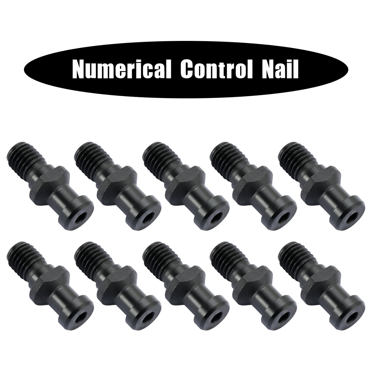 10x CAT40 15° 0.747" Pull Stud Coolant Thru Retention Knob Fits DMG Mori Doosan