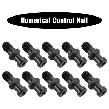 10x CAT40 15° 0.747" Pull Stud Coolant Thru Retention Knob Fits DMG Mori Doosan