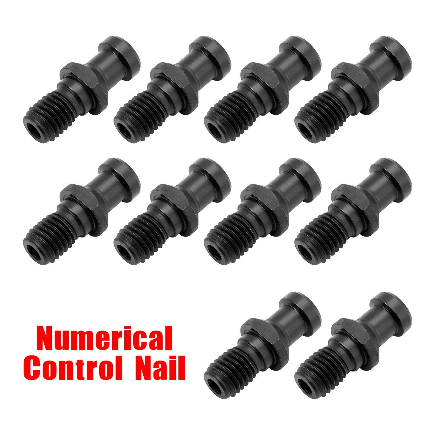 10x CAT40 15° 0.747" Pull Stud Coolant Thru Retention Knob Fits DMG Mori Doosan