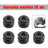 5Pcs ER16-A Type Collet Clamping Nut Chuck Holder CNC Milling Lathe Tool Holder
