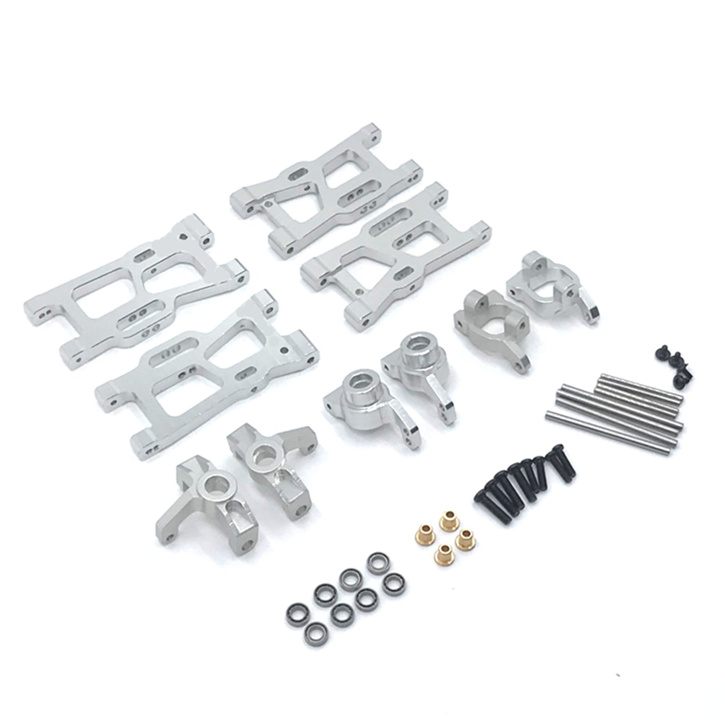 Metal Full Set RC Parts Kit For Wltoys 144001 144002 124016 124017 124018 124019