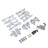 Metal Full Set RC Parts Kit For Wltoys 144001 144002 124016 124017 124018 124019