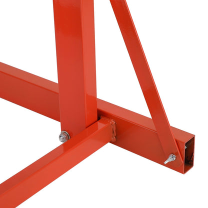 Wood Log Cutting Stand Heavy Duty Folding Saw Bench