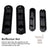 Set of 4 Scooter Side Covers with Rear Reflector for Xiaomi 4 Pro(1st Gen)