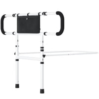 Bed Side Rail Mobility Aid Guard punch-free and foldable bedside handrails for getting up