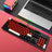 104-Key Wired Mechanical Linear Switch Gaming Keyboard Blue Switch Customizable
