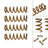 Delta 22-540 & TP300 Planer Knife Lifting Springs, Replaces Part #1343868 (4-Pack)