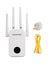 Dual Band 2.4G 5G WiFi Extender Signal Amplifier WiFi Booster 1200Mbps UK Plug