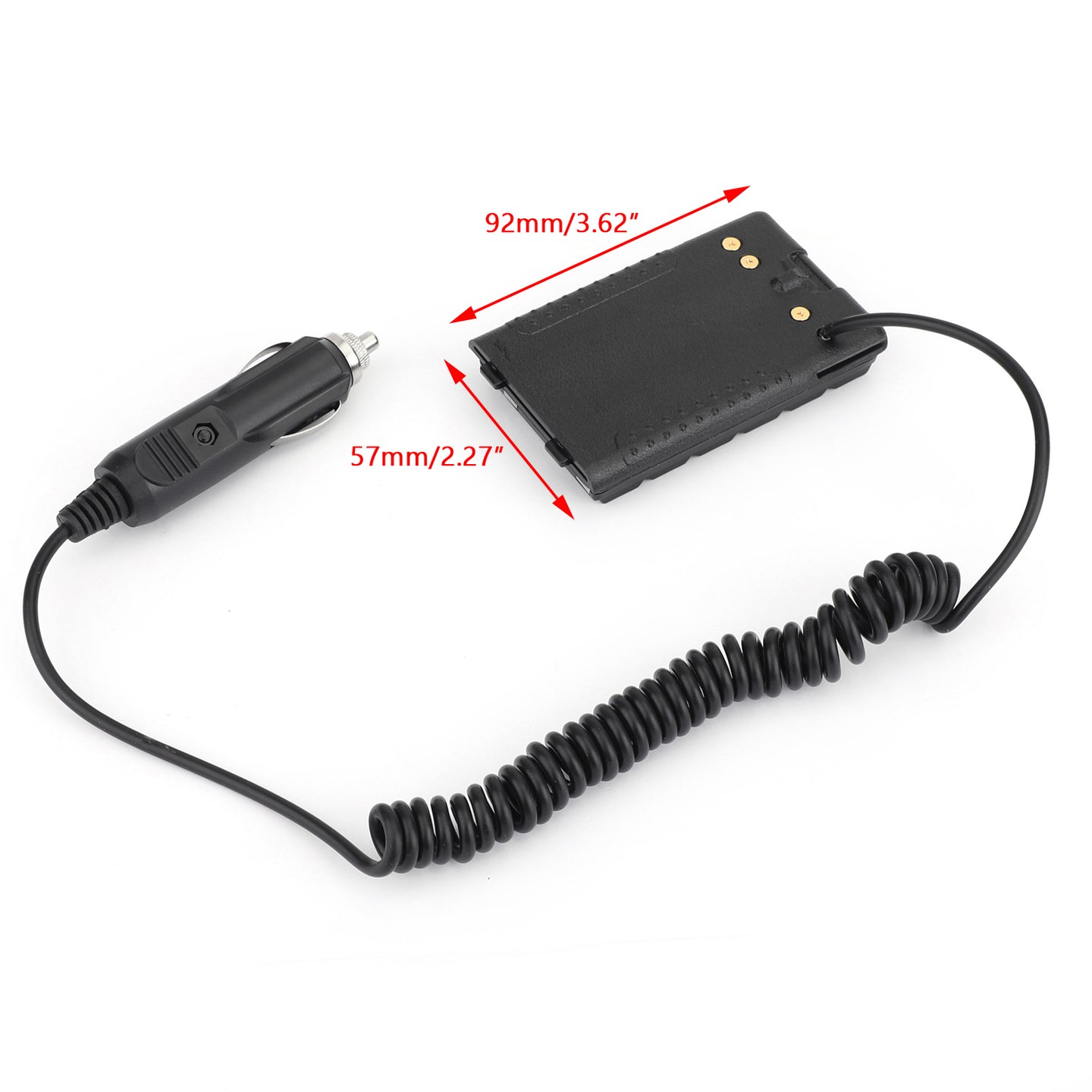 1x Car Charger Battery Eliminator For Yaesu FT-60 VX127 VX160 VX168/170 VXA-220
