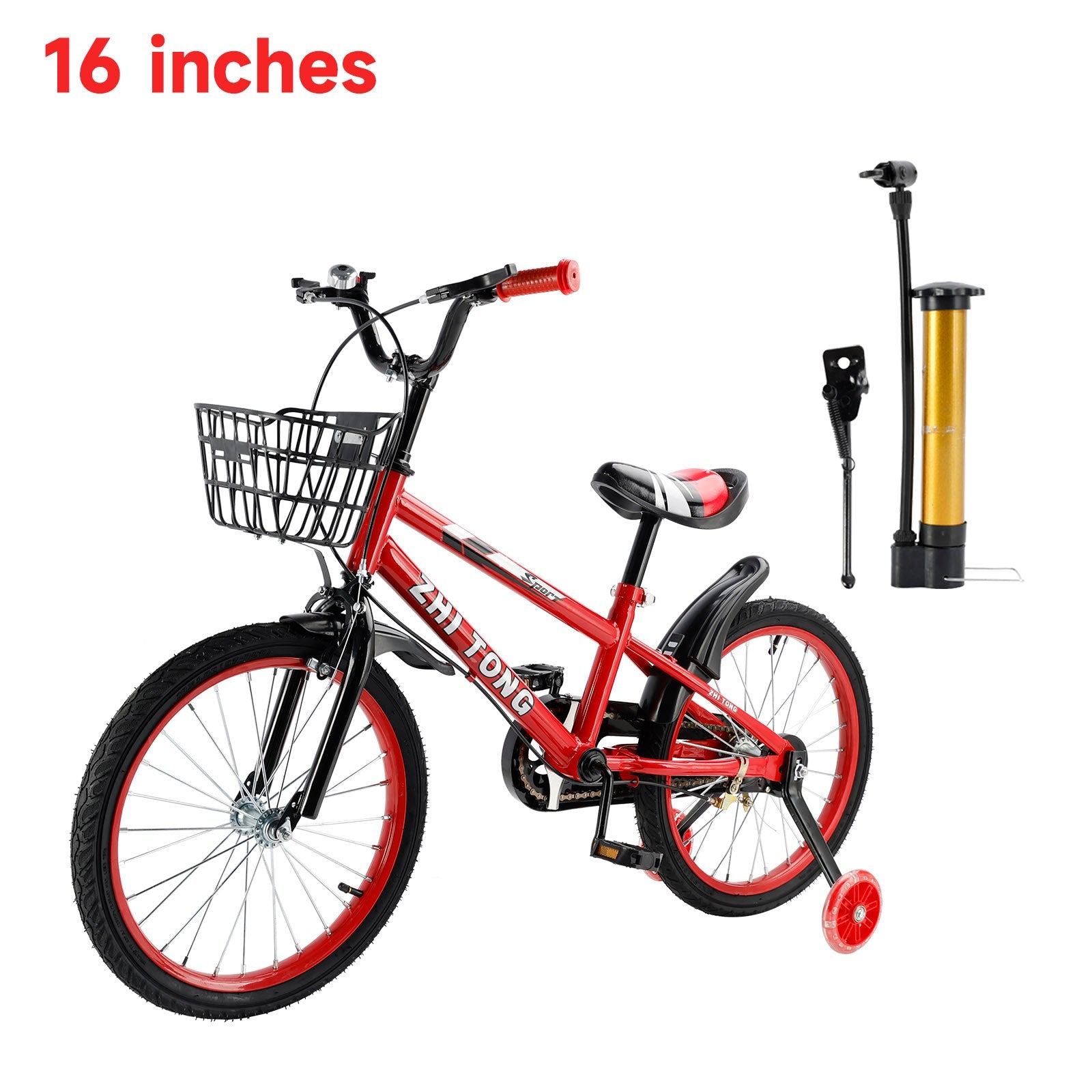 16 inch Kid's Bike Child Bicycle w/ Auxiliary Wheels (Copy)