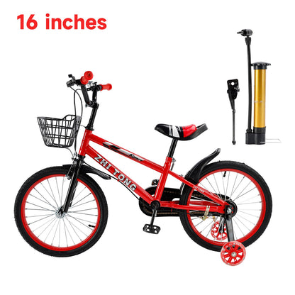 16 inch Kid's Bike Child Bicycle w/ Auxiliary Wheels