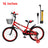 16 inch Kid's Bike Child Bicycle w/ Auxiliary Wheels