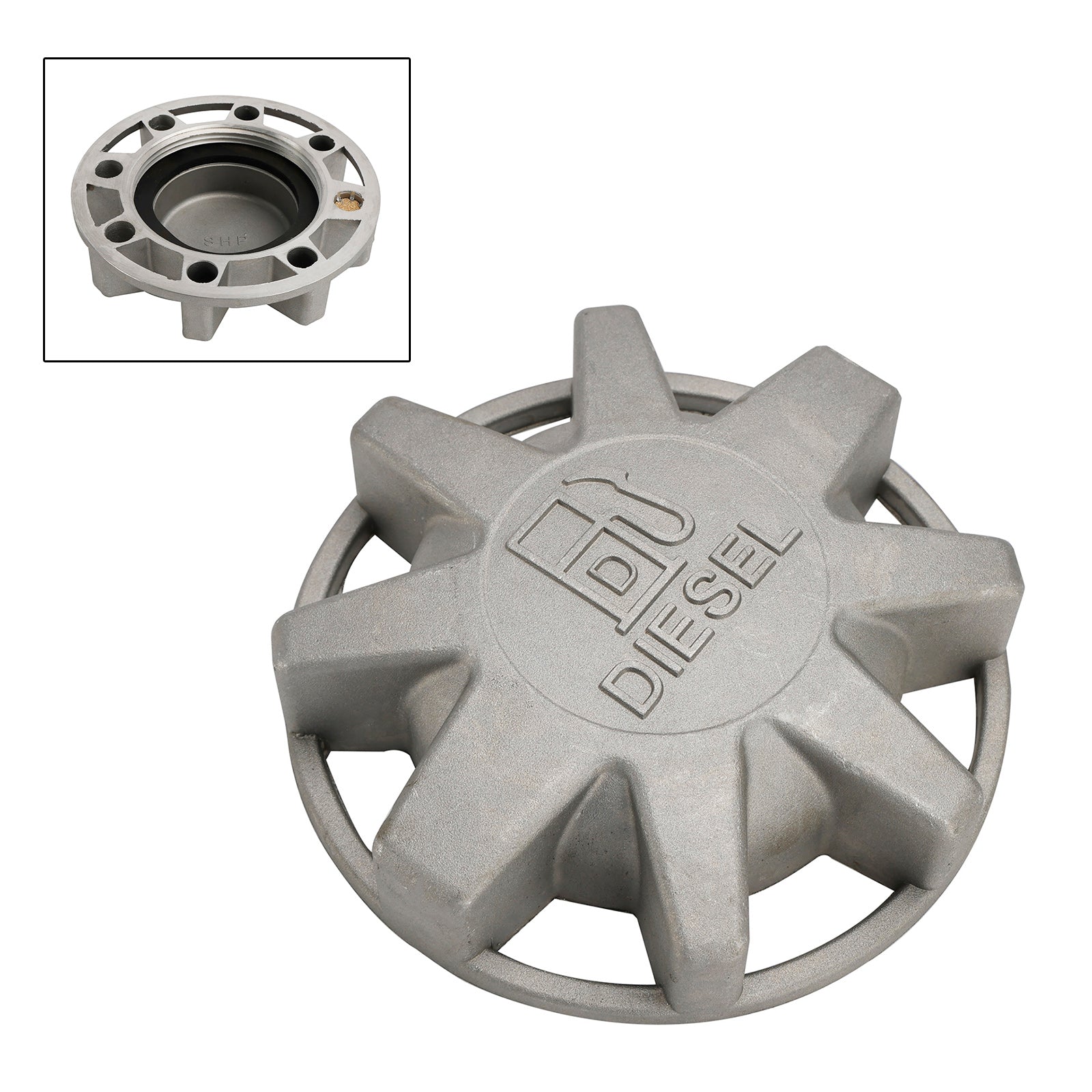 T156445 Fuel Cap For John Deere Dozer Loader Backhoe Skidder 450 450B 450C 450D