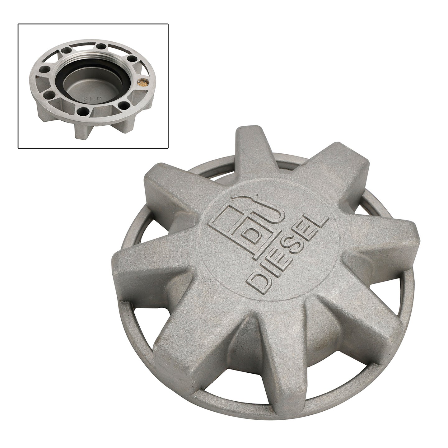 T156445 Fuel Cap For John Deere Dozer Loader Backhoe Skidder 450 450B 450C 450D