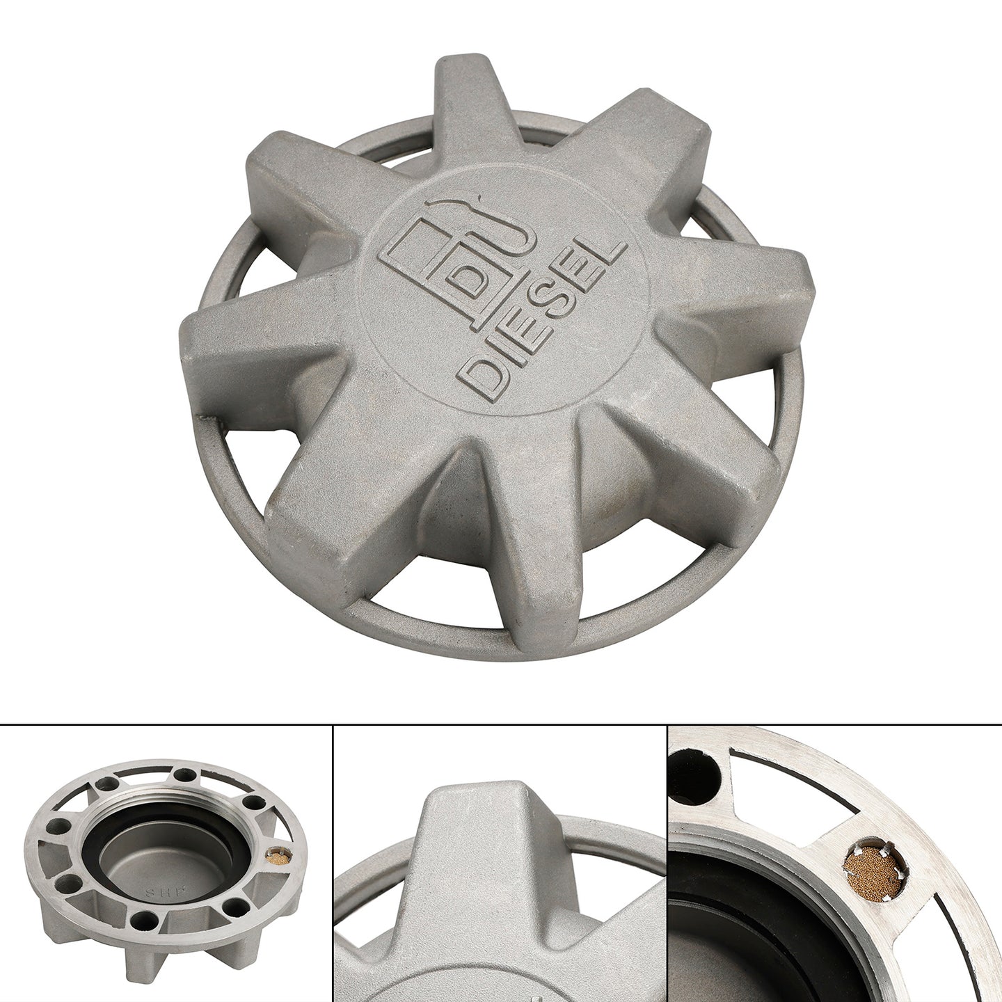 T156445 Fuel Cap For John Deere Dozer Loader Backhoe Skidder 450 450B 450C 450D