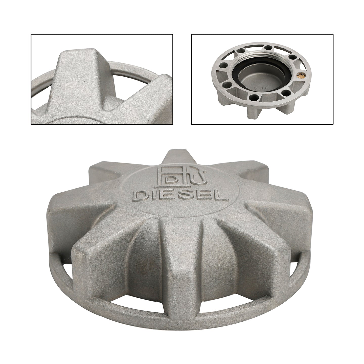 T156445 Fuel Cap For John Deere Dozer Loader Backhoe Skidder 450 450B 450C 450D