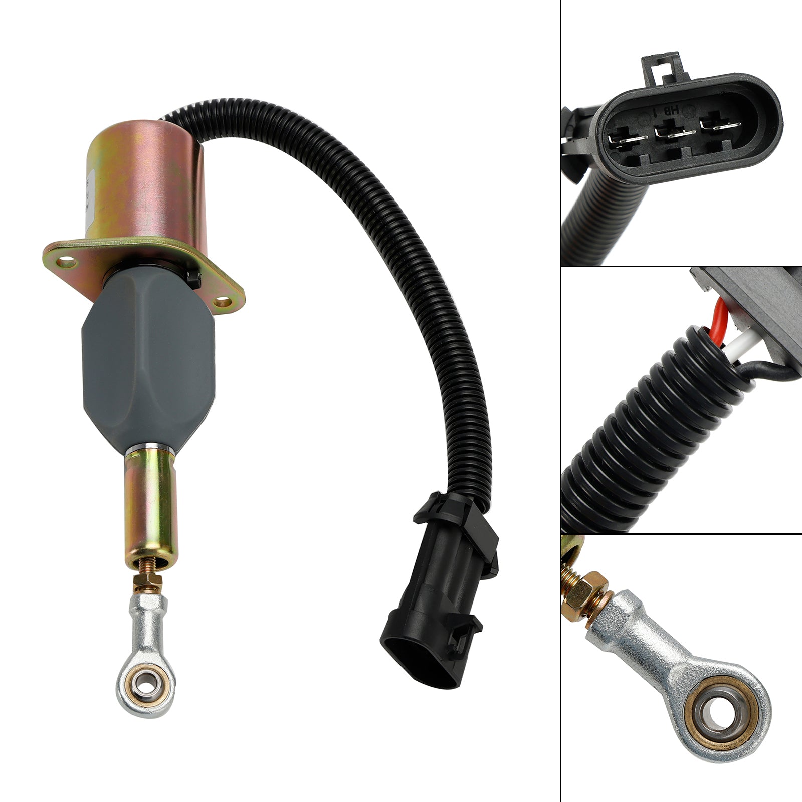 82850507 Shut Off Solenoid For New Holland Tractor 8970 8670A TR87 8770A 1089