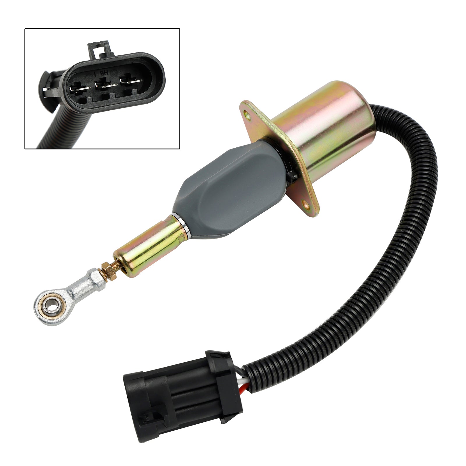 82850507 Shut Off Solenoid For New Holland Tractor 8970 8670A TR87 8770A 1089