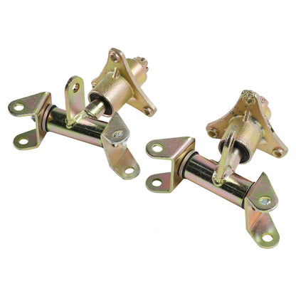 11" (285mm) Complete Front Suspension Kit with Upper & Lower A-Arms, Shocks, Steering Knuckles & Hubs for Go Kart ATV