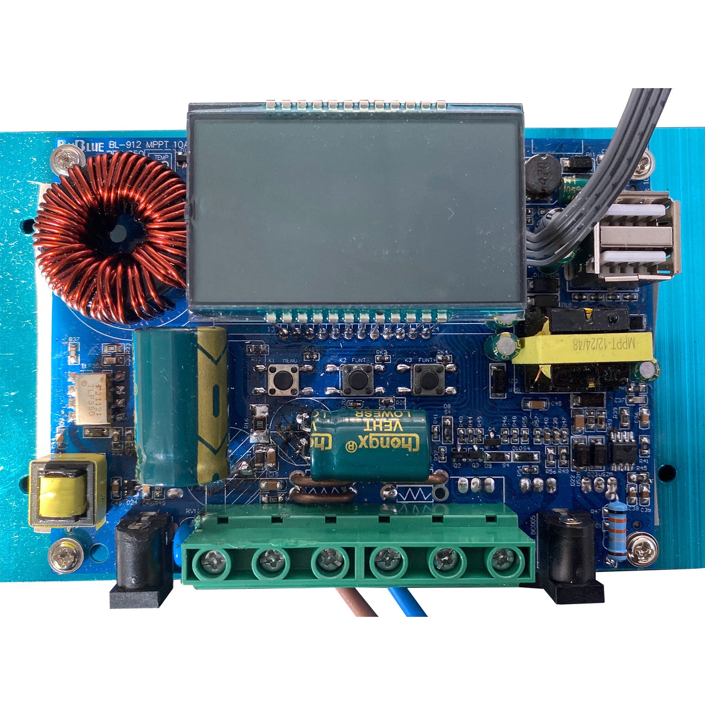 40A MPPT High Energy Solar DSP Controller Repair Battery APP to Remotely Manage