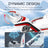 RC Plane For Water Land & Air Aircraft 3Ch Remote With 2 Batteries 2.4Ghz Red