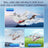 RC Plane For Water Land & Air Aircraft 3Ch Remote With 2 Batteries 2.4Ghz Red