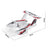 RC Plane For Water Land & Air Aircraft 3Ch Remote With 2 Batteries 2.4Ghz Red