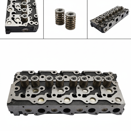 Complete Cylinder Head Assembly with Valves for Kubota V2403 Engine