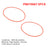 PB070063 O-Ring D-Burner Base For Burner Base (D) 2PCS