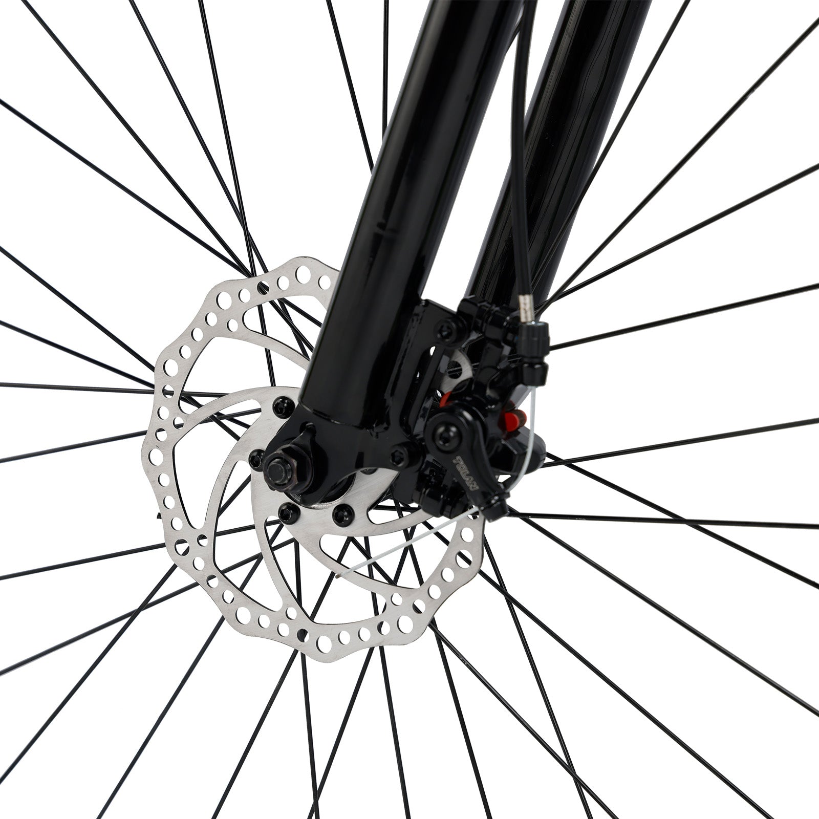 Unisex 26 inch 24 Speed MTB w/ Disc Brake Mountain Bike Black+White