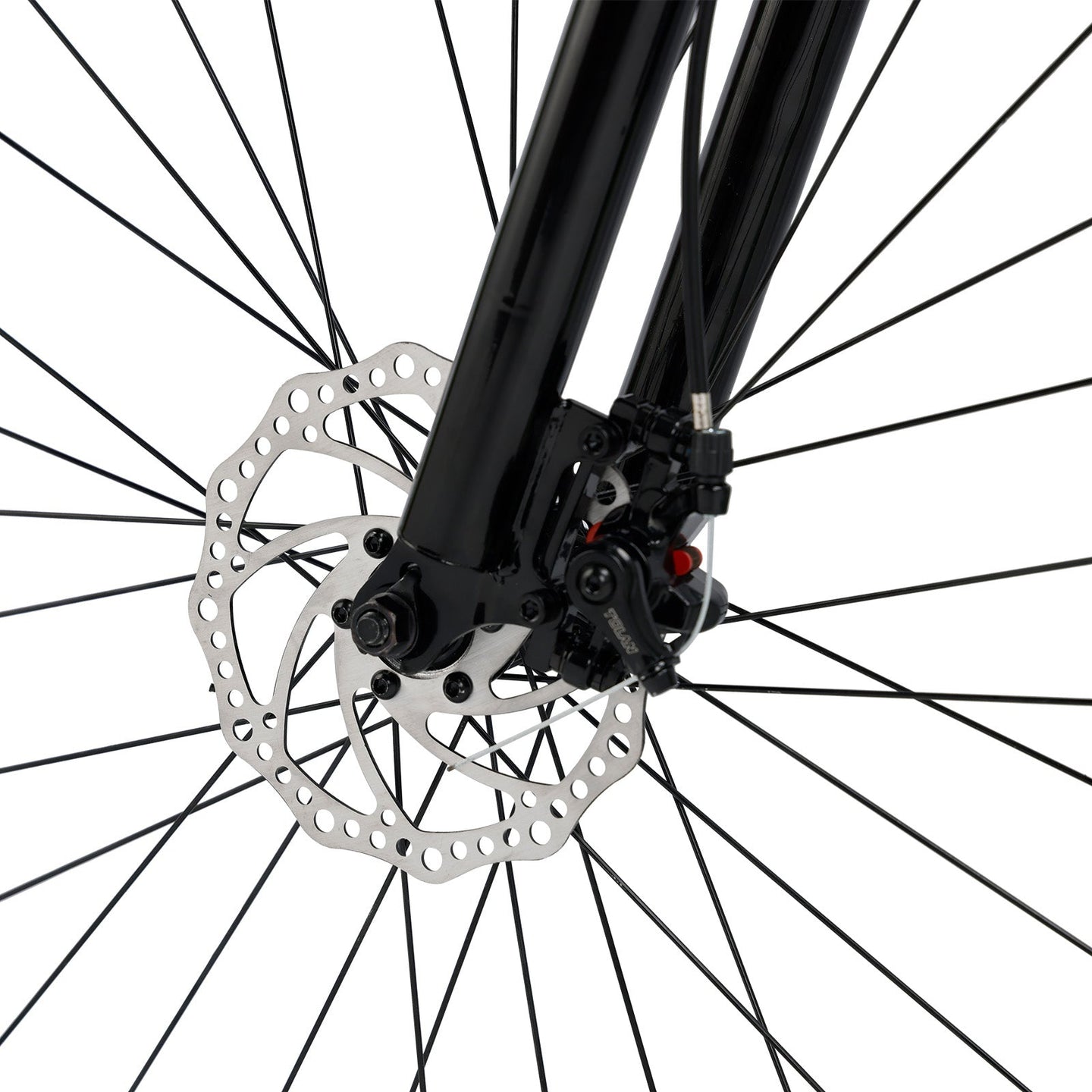 Unisex 26 inch 24 Speed MTB w/ Disc Brake Mountain Bike Black+White