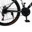 Unisex 26 inch 24 Speed MTB w/ Disc Brake Mountain Bike Black+White