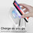 3 in 1 Mini Chair Wireless Fast Charger Phone Stand with Speaker Charging Stand