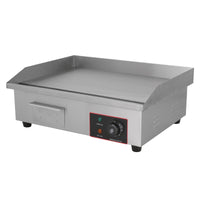 3000W Commercial Electric Griddle, 22-Inch Countertop Flat Top Grill with 8mm Cast Iron Plate, 110V EG-818
