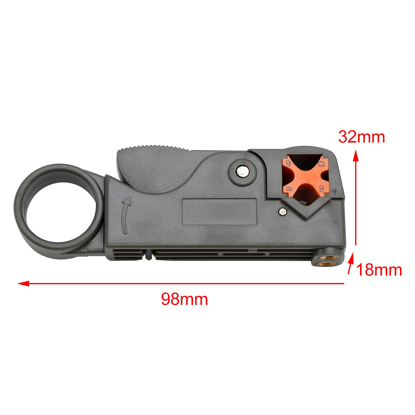 Professional BNC Crimp Tool Kit for RG6 RG59 Coax Cable with 10 Connectors