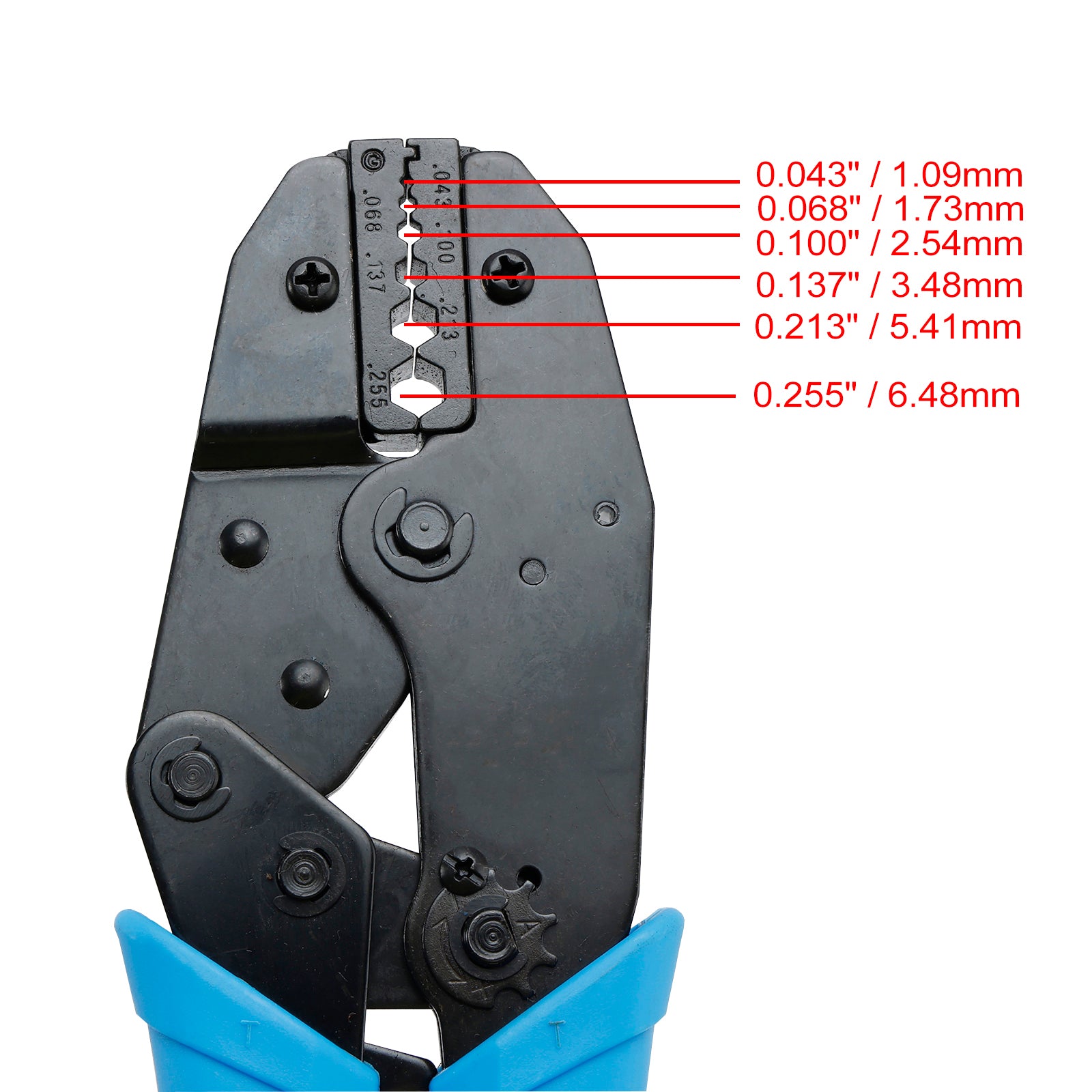 Coax RF/BNC Crimp Tools For RG59/RG6 With 10Pcs BNC Plug Crimp Connector Set US