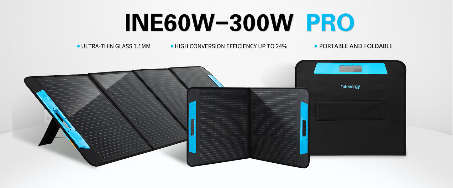 100W Portable Solar Panel Foldable Solar Charger with USB/TypeC/DC Port Dustproof Waterproof IP65