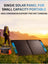 100W Portable Solar Panel Foldable Solar Charger with USB/TypeC/DC Port Dustproof Waterproof IP65