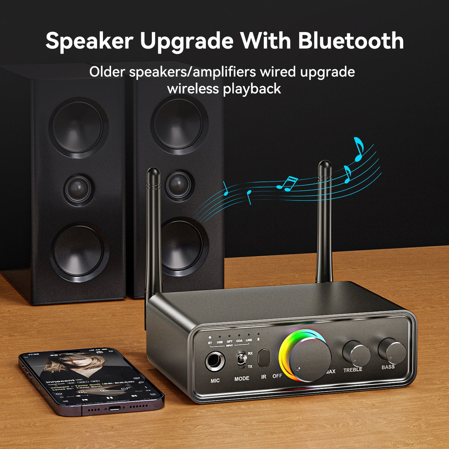 Bluetooth Adapter 5.3Bluetooth Receiver U Disk Lossless Audio Transmitter Module