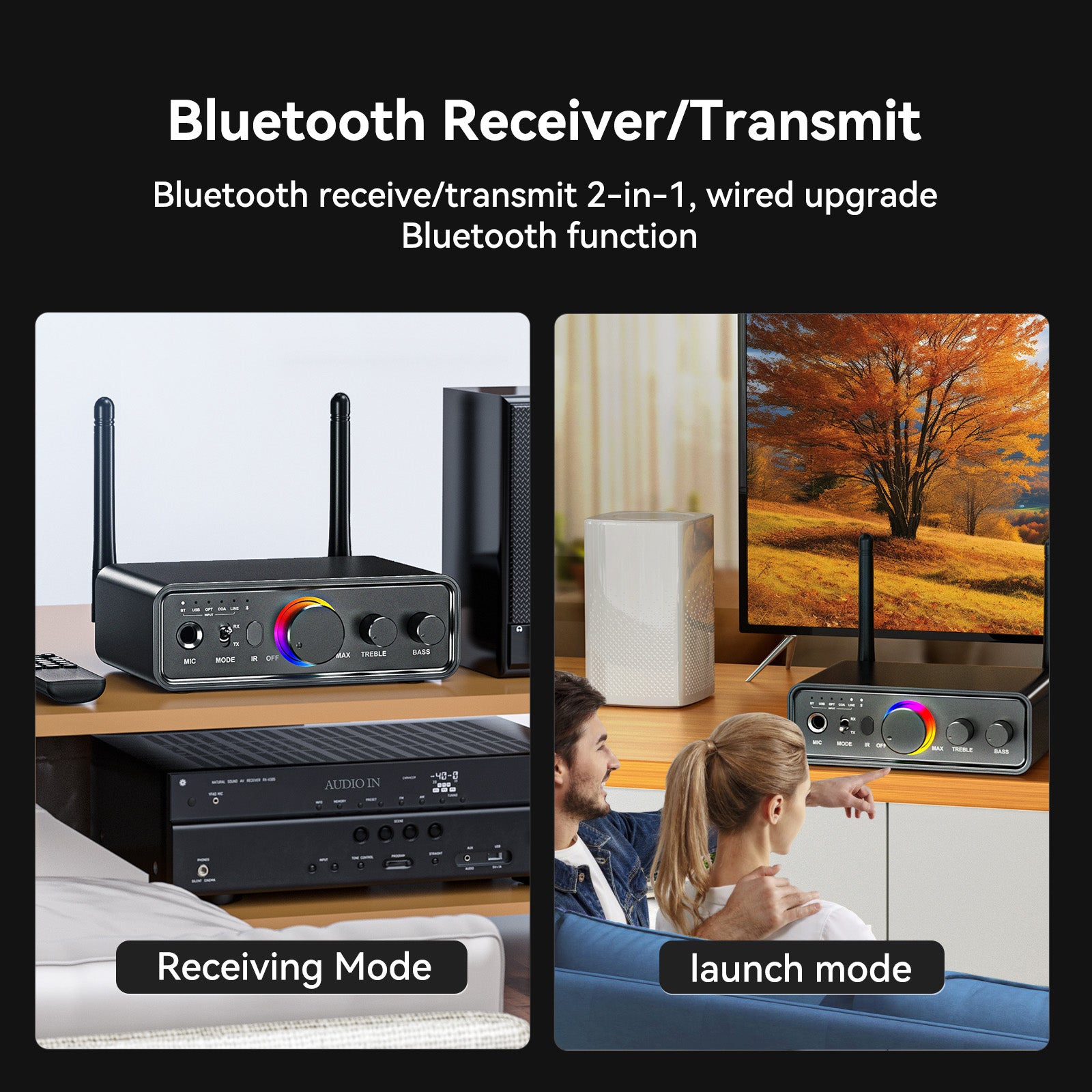 Bluetooth Adapter 5.3Bluetooth Receiver U Disk Lossless Audio Transmitter Module