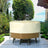 420D Heavy Duty Circular Waterproof Patio Furniture Cover – Outdoor Table & Chair Protection, 239x58cm