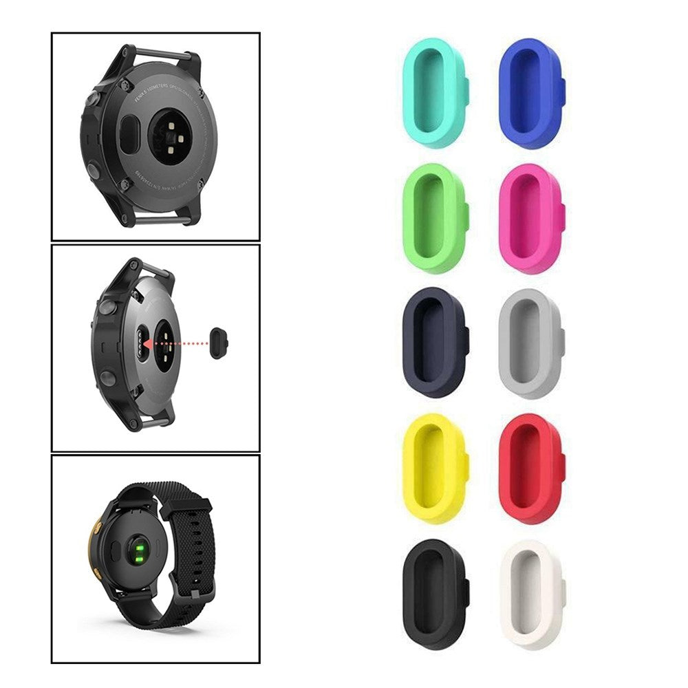 USB Charging Dock Cable + Anti-dust Cap Fit for Garmin Fenix 5 5S 5X 6X 6S Plus