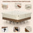 420D Waterproof Square Patio Furniture Cover – Outdoor Table & Chair Protection 249x249x71cm