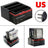 Multifunction 2.5 3.5" HDD Docking Station USB 3.0 Clone Hard Drive Card US
