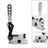 14Bit SIM USB Handbrake For Assetto PC Racing Games G25/G27/G29/T300/T500 Silver
