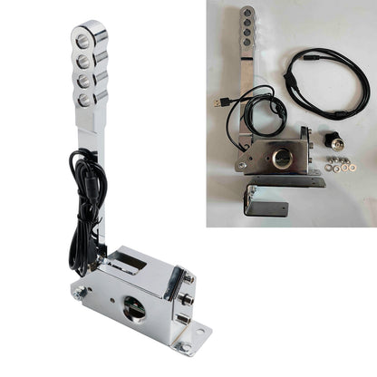 14Bit SIM USB Handbrake For Assetto PC Racing Games G25/G27/G29/T300/T500 Silver